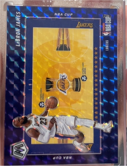 2024-25 Panini Mosaic NBA Cup #2 LeBron James — front