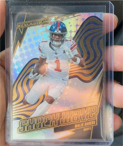 2025 Panini Revolution Shockwave #Malik Nabers — front