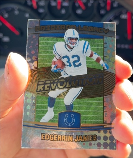 2025 Panini Revolution Gridiron Legacy #13 Edgerrin James — front