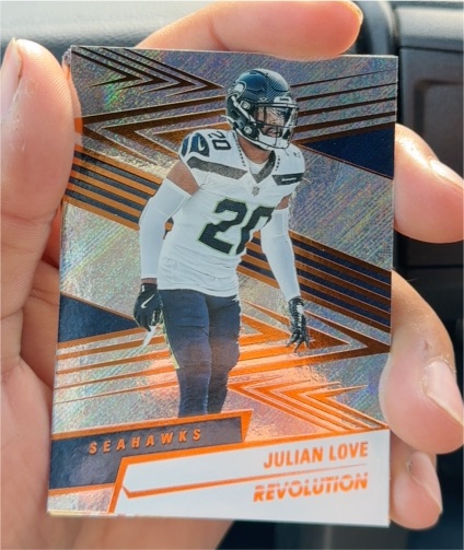2025 Panini Revolution #Julian Love — front