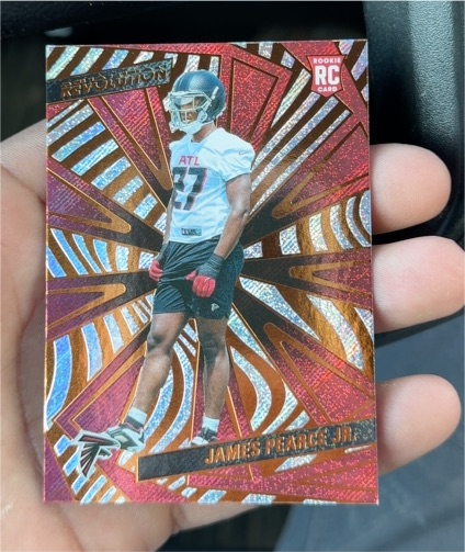 2025 Panini Revolution #218 James Pearce Jr. — front