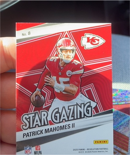 2025 Panini Revolution #8 Patrick Mahomes II — front