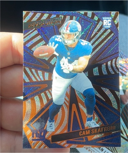 2025 Panini Revolution #207 Cam Skattebo — front