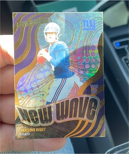 2025 Panini Revolution #1 Jaxson Dart New Wave — front