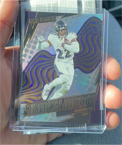 2024 Panini Revolution Shock Wave #SH-22 J.K. Dobbins — front