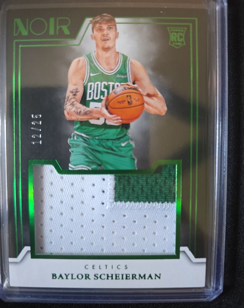 2024-25 Panini Noir #RJM-BAY Baylor Scheierman — front