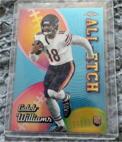 2024 Topps Chrome #CAE-CW Caleb Williams — front