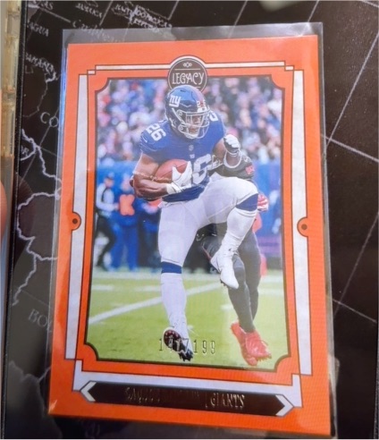 2019 Panini Legacy #76 Saquon Barkley — front
