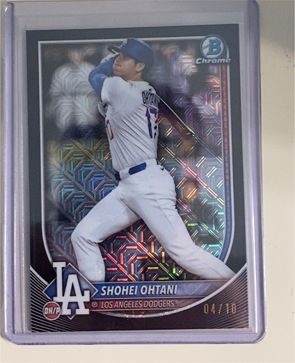 2025 Bowman Chrome #17 Shohei Ohtani — front