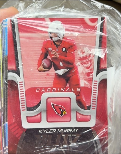 2021 Panini Playbook Blitz #BTZ-KMU Kyler Murray — front