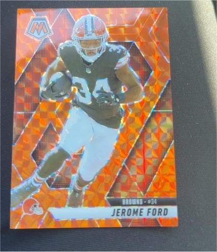 2025 Panini Mosaic #34 Jerome Ford — front