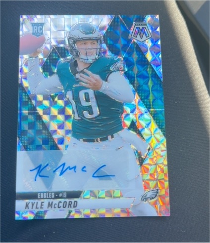 2024 Panini Mosaic RC #19 Kyle McCord — front