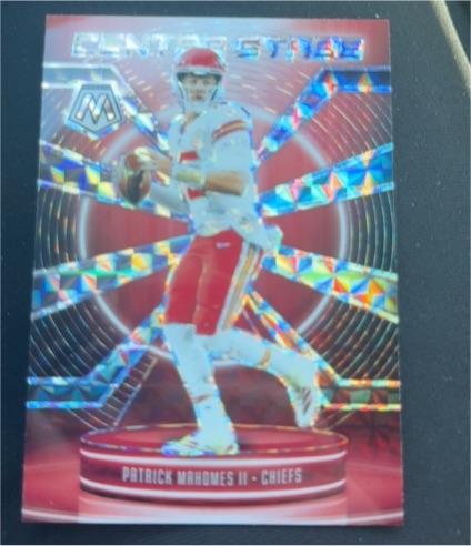 2025 Panini Mosaic #27 Patrick Mahomes II Center Stage — front