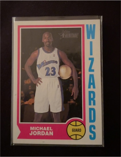 2001-02 Topps Heritage #264 Michael Jordan — front