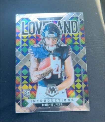 2025 Panini Mosaic #5 Colston Loveland — front