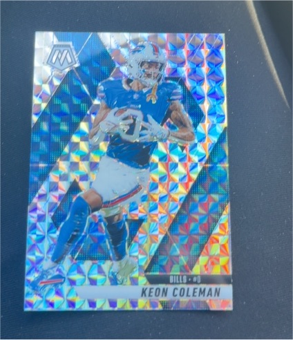 2023 Panini Mosaic #0 Keon Coleman — front