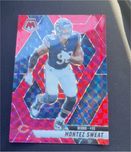 2025 Panini Mosaic Football #75 Montez Sweat — front