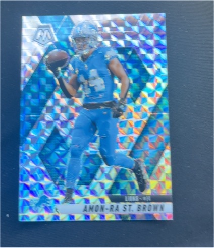 2024 Panini Mosaic #134 Amon-Ra St. Brown — front