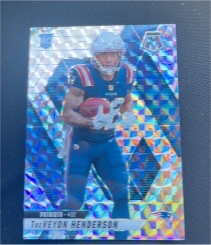 2024 Panini Mosaic #82 Treveyon Henderson — front