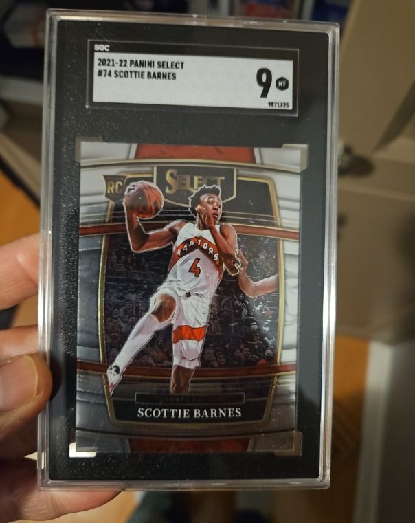 2021-22 Panini Select #74 Scottie Barnes — front