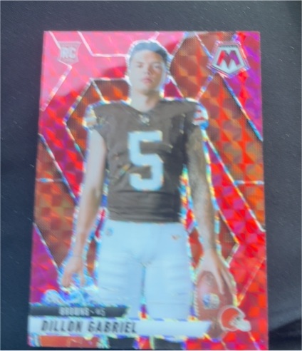 2025 Panini Mosaic #277 Dillon Gabriel Rookie Variation — front