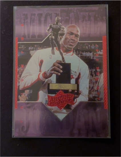 1999 Upper Deck Athlete of the Century #78 Michael Jordan — front