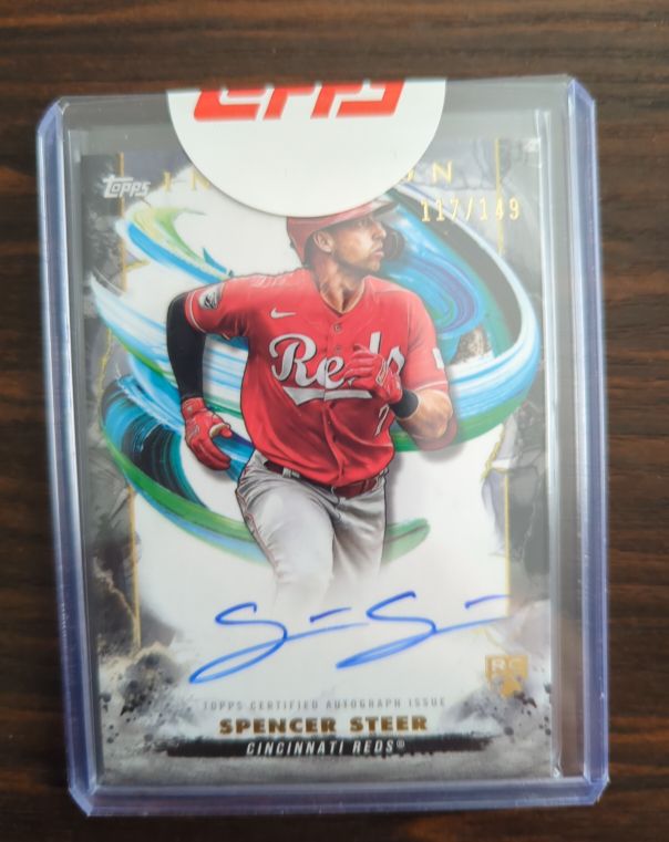 2023 Topps Inception #71 Spencer Steer — front