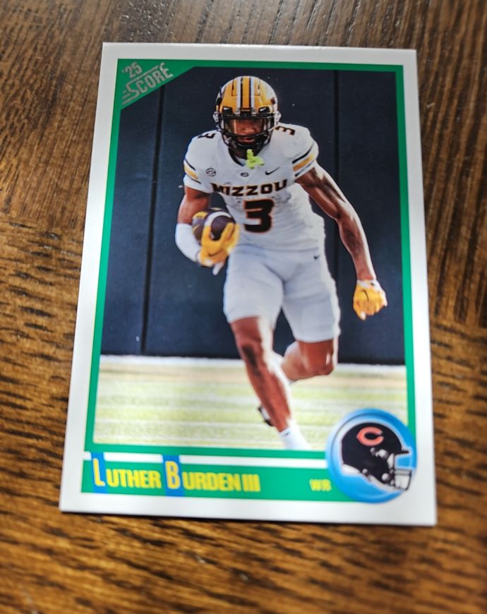 2025 Panini Score Anniversary Rookie #6 Luther Burden III — front