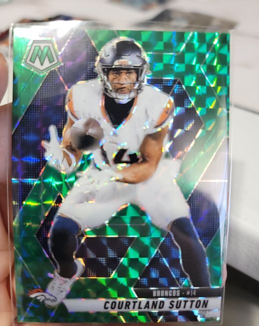 2020 Panini Mosaic #14 Courtland Sutton — front