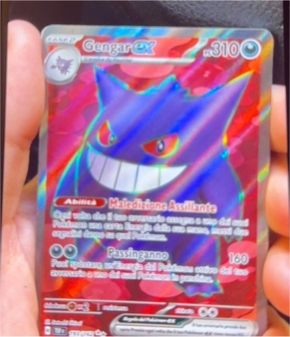 2024 Pokémon Gengar EX #193 Temporal Forces — front
