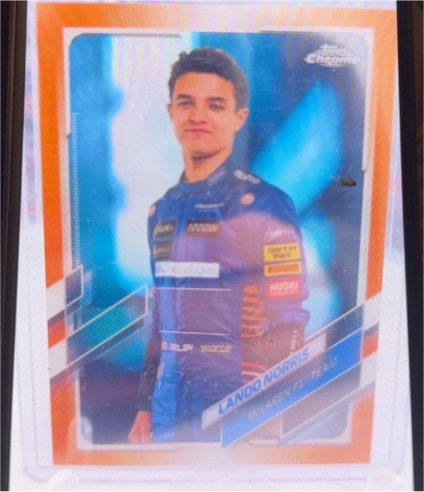 2021 Topps Chrome Formula 1 #6 Lando Norris — front