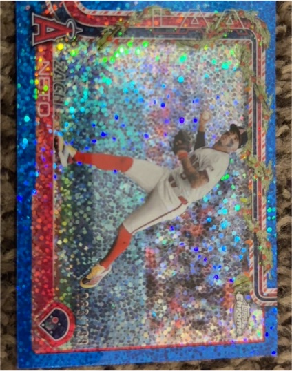 2025 Topps Holiday Chrome #AFC-1 Zac Gallen — front