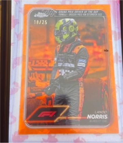 2024 Topps Chrome Formula 1 #167 Lando Norris — front