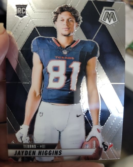 2025 Panini Mosaic #286 Jayden Higgins — front