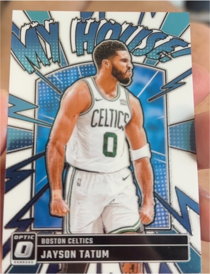 2024-25 Donruss Optic #7 Jayson Tatum My House — front