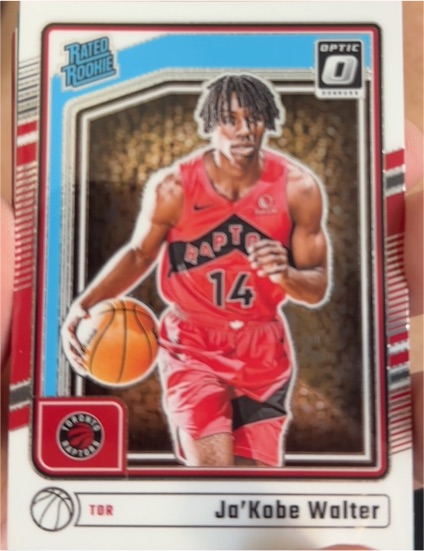 2024-25 Panini Donruss Optic #283 Ja'Kobe Walter — front
