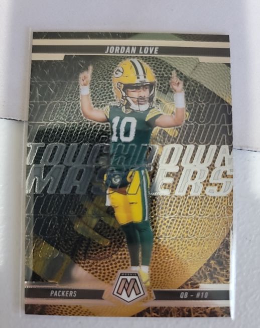 2025 Panini Mosaic Touchdown Masters #15 Jordan Love — front