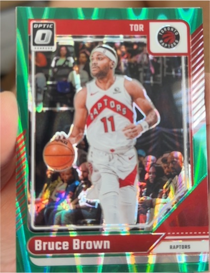 2024-25 Donruss Optic #105 Bruce Brown — front