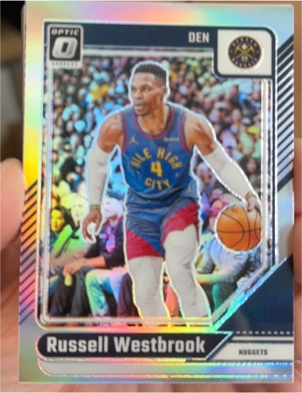 2024-25 Donruss Optic #15 Russell Westbrook — front