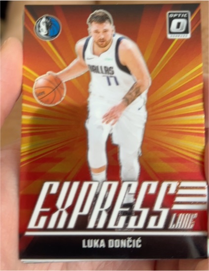 2024-25 Donruss Optic #6 Luka Dončić Express Lane — front