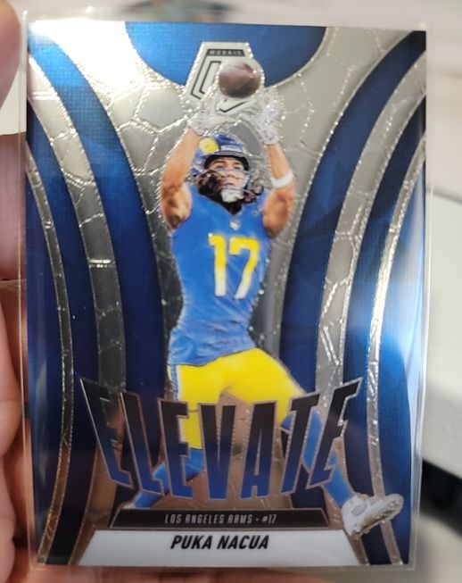 2025 Panini Mosaic #18 Puka Nacua — front