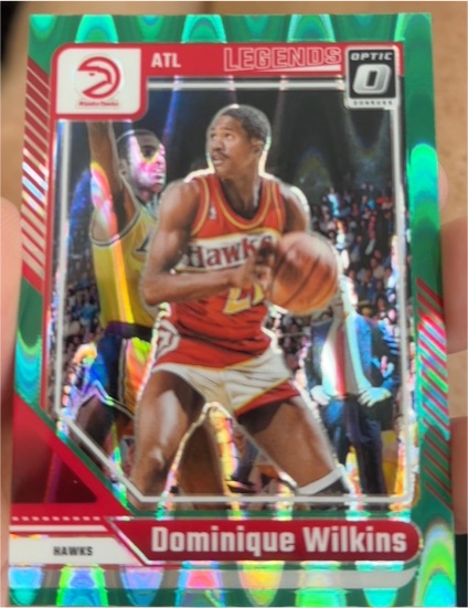 2024-25 Donruss Optic #238 Dominique Wilkins — front
