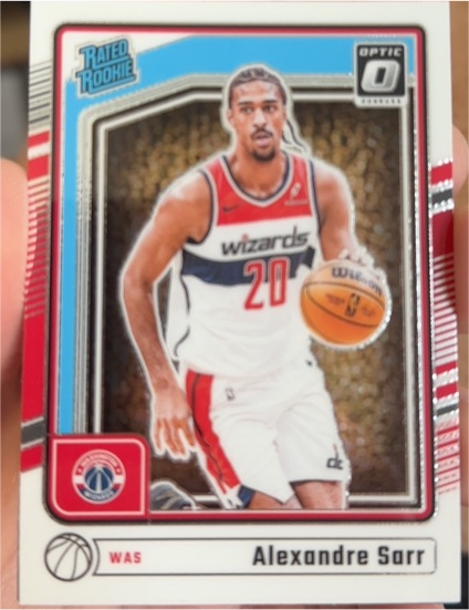 2024-25 Donruss Optic #276 Alexandre Sarr — front