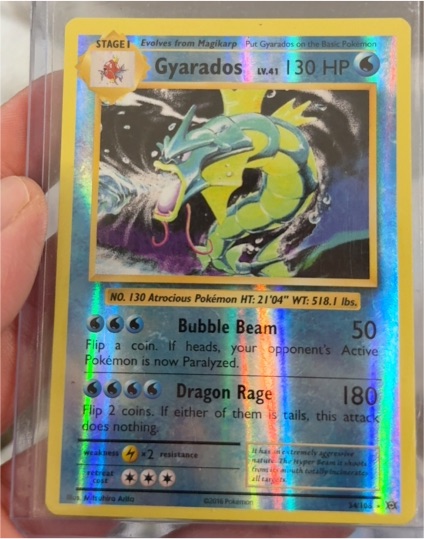 2016 Pokemon XY Evolutions #34 Gyarados — front