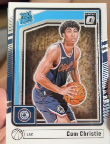 2024-25 Panini Donruss Optic #284 Cam Christie Rated Rookie — front