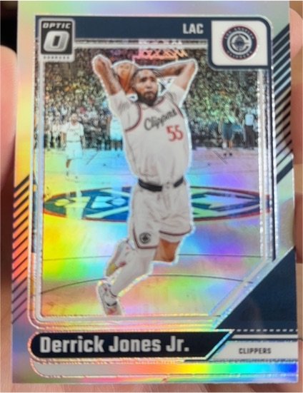 2024-25 Panini Donruss Optic #71 Derrick Jones Jr. — front