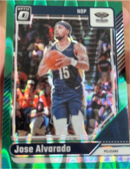 2024-25 Donruss Optic #125 Jose Alvarado — front