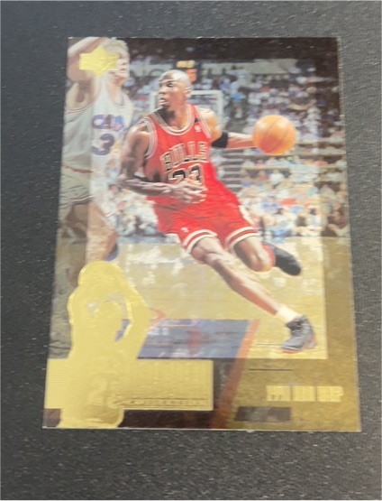 1995-96 Upper Deck SP Jordan Collection #JC18 Michael Jordan — front