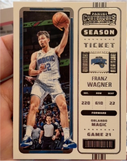 2022-23 Panini Contenders Season Ticket #55 Franz Wagner — front