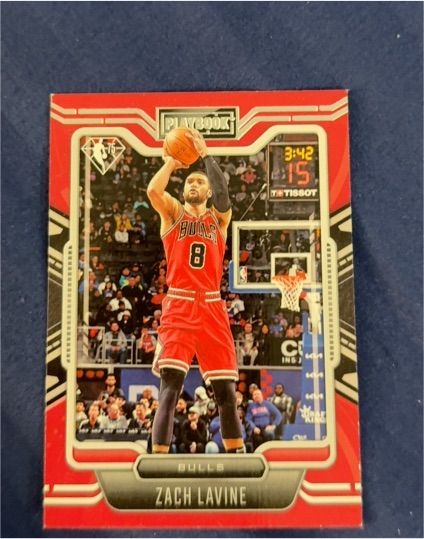 2021-22 Panini Chronicles Playbook #281 Zach LaVine — front